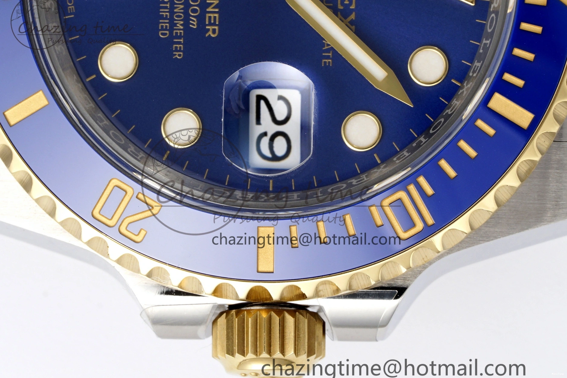 MiroTime 0306 TimelessDesign Submariner 116613 LB Blue Ceramic AR+F 1:1 Best Edition 904L SS Case and Bracelet VR 1823